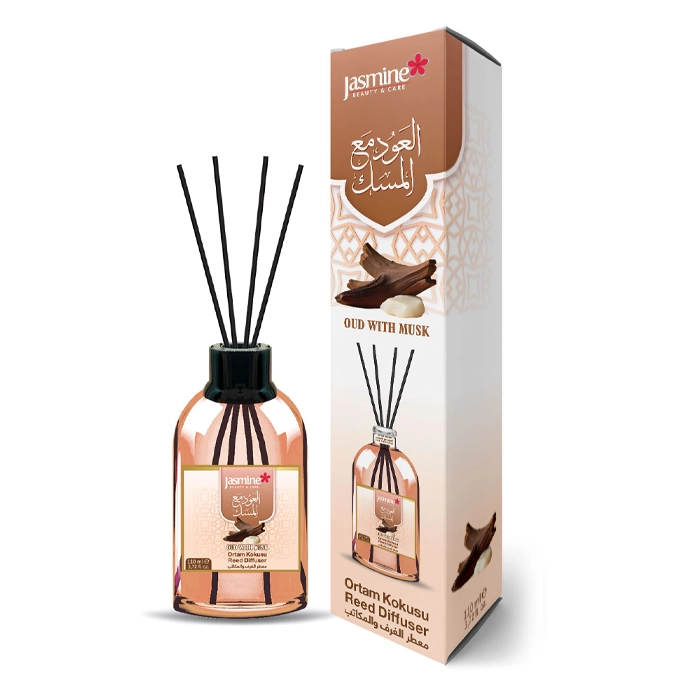 Oud With Misk Reed Diffuser 110ml | Home Fragrance in Lebanon - Image 1